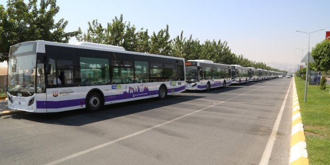 Büyükşehir’den 65 adet yeni otobüs