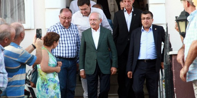 Kılıçdaroğlu’ndan şehit ailesine ziyaret