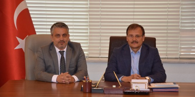 Başbakan Yardımcısı Çavuşoğlu’ndan Yeni İl Başkanı Salman’a ziyaret