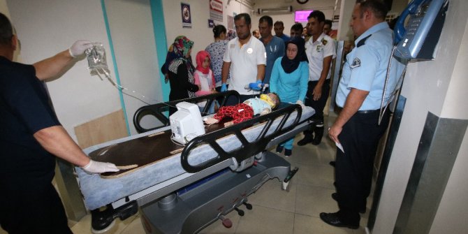 Balkondan düşen 1,5 yaşındaki Suriyeli bebek ağır yaralandı