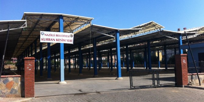 Nazilli’de kurban kesim yerleri belirlendi