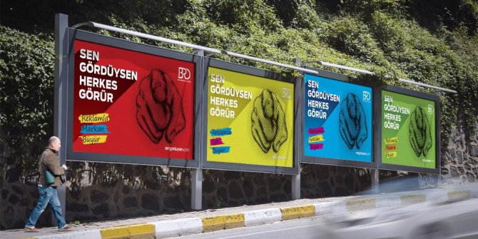 Bursalı reklamcılardan, "Sen Gördüysen Herkes Görür" Kampanyası