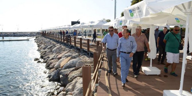 Edremit’te bayram öncesi yeni plaj