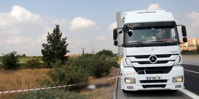 Tır sürücüsünün esrarengiz ölümü