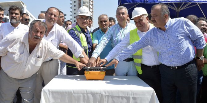 Büyükşehir Belediyesi’nin açılışları Erdemli ilçesiyle devam etti