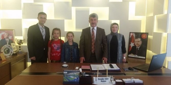 Eğitim Gönüllüsü Başkan Yiğit’e Ziyaret