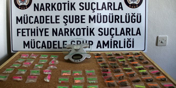Fethiye’deki uyuşturucu operasyonunda 1 kişi tutuklandı