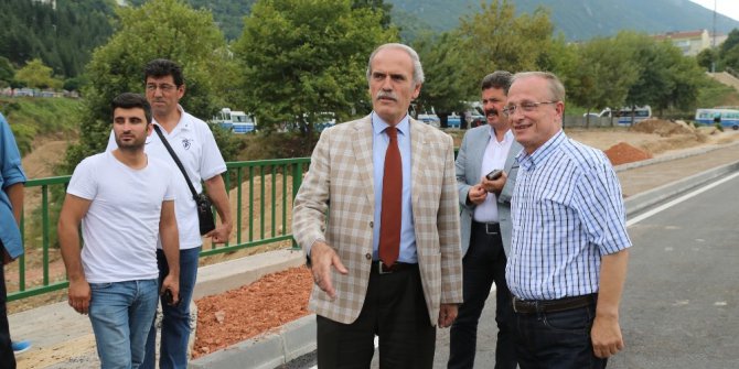 Kaplıkaya köprüsü ulaşıma açıldı