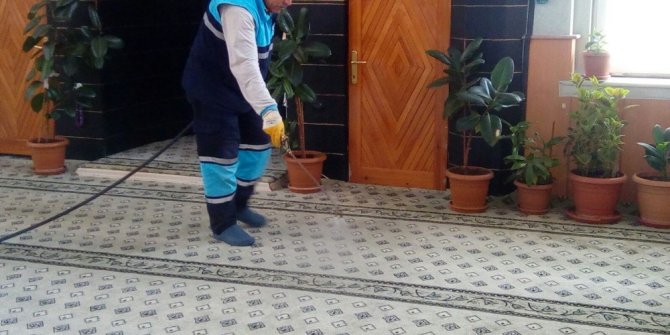 Camiler bayrama hazırlanıyor