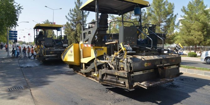 Elazığ Caddesi’nde asfalt çalışması tamamlandı