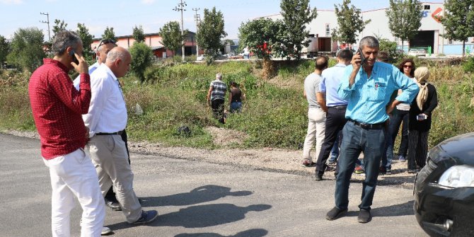 Dereye bir tanker solvent döküp kaçtılar