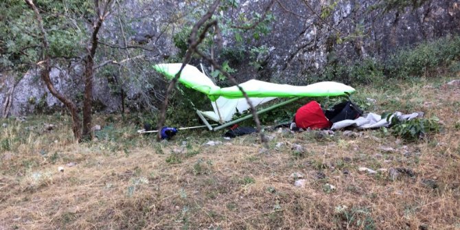 Eskişehir’de yelkenkanat düştü: 1 ağır yaralı