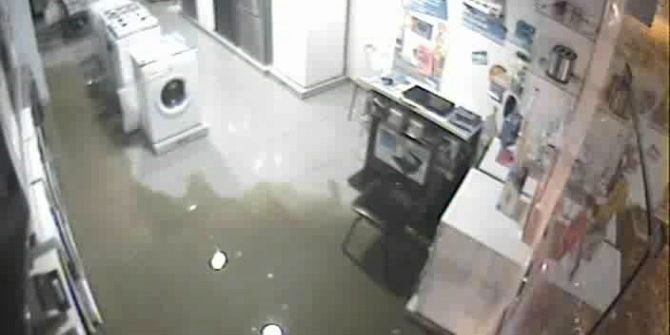 Şiddetli Yağmur Böyle Geldi