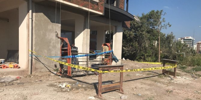 5’inci kattan düşen işçi öldü