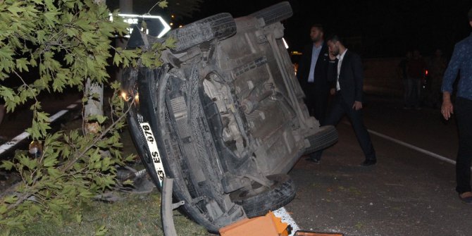 Düğün dönüşü trafik kazası: 4 yaralı