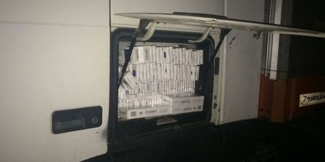 Elazığ’da kaçak sigara ele geçirildi