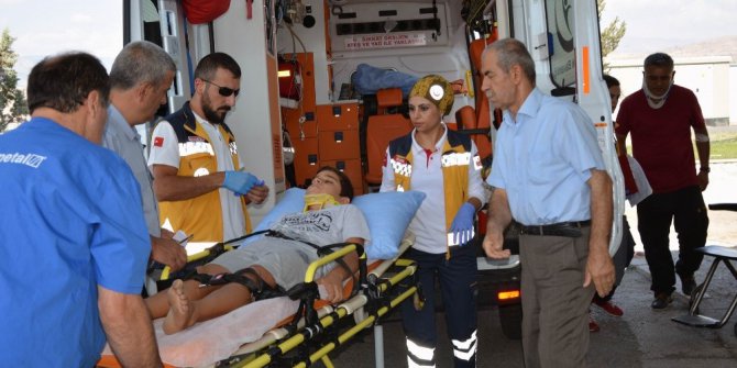 Sivas’ta trafik kazası: 4 yaralı