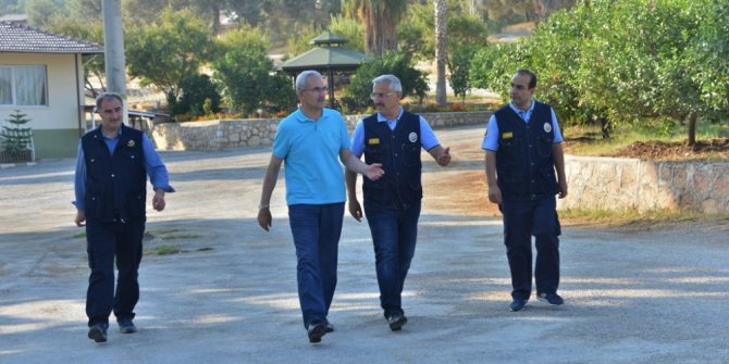 Orman Genel Müdürü Karacabey Mersin’de
