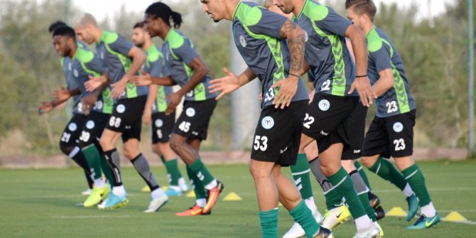 Atiker Konyaspor hazırlıklarını sürdürüyor