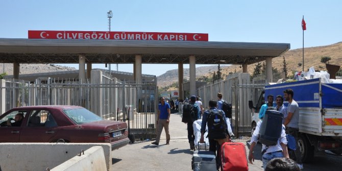 Cilvegözü’nden 30 bin Suriyeli bayramlaşmaya gitti