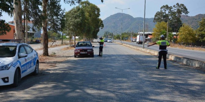 Ortaca’da güvenli trafik denetimi