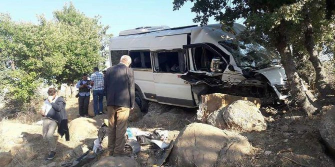 Nemrut Dağı yolunda kaza: 11 yaralı