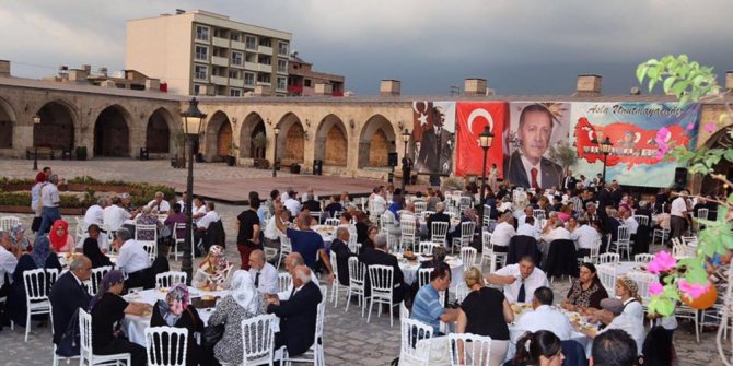 Şehit yakını ve gaziler için tarihi külliyede etkinlik düzenlendi