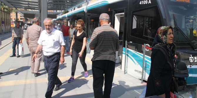 Akçaray’da yolcu taşıma ortalamanın üzerine çıktı