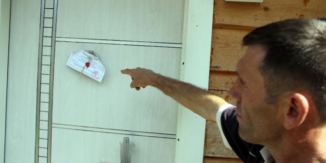 Yıkım kararı gelen yayla evi sahiplerine atlı, tüfekli destek