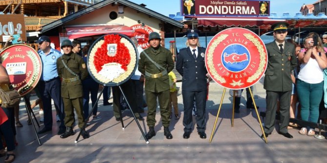 Ayvalık’ta 30 Ağustos coşkusu zirve yaptı