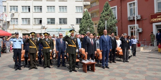 Hayrabolu’da 30 Ağustos Zafer Bayramı törenlerle kutlandı