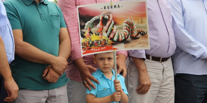 Sivas’ta AGD’den Arakan’daki katliama tepki