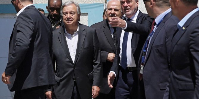 BM Genel Sekreteri Guterres, Gazze’ye geldi