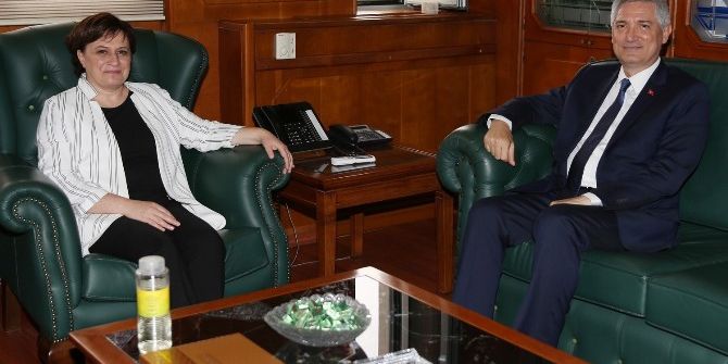 Milletvekili Sarı’dan Rektör Prof. Dr. Kibar’a Ziyaret