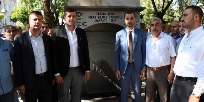 Fırat Yılmaz Çakıroğlu adına yaptırılan çeşme açıldı