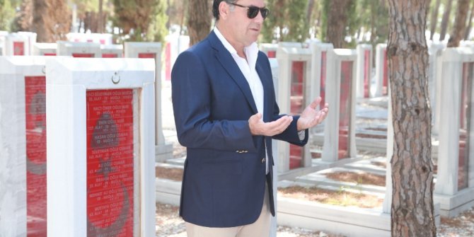 Başkan Kocadon, Çanakkale’de şehitlere dua etti