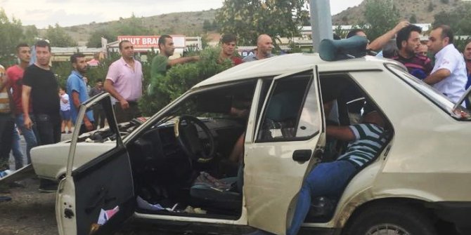 Sungurlu’da trafik kazası: 5 yaralı