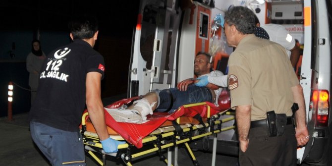 Bafra’da silahlı saldırı: 1 yaralı