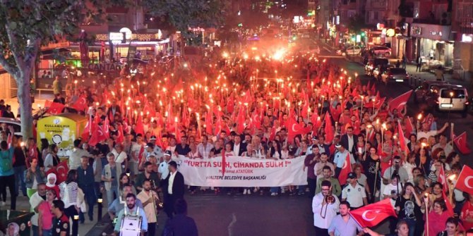 30 Ağustos coşkusu Maltepe’yi sardı