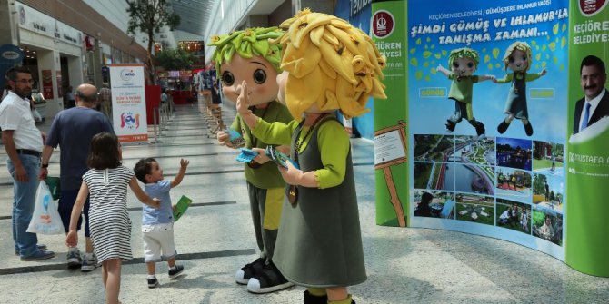 Gümüş ve Ihlamur’u çocuklar çok sevdi