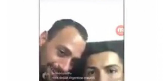 Ronaldo’dan Göztepe tezahüratı