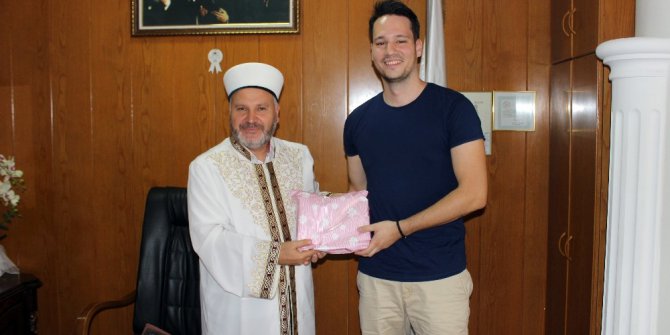 Hırvat genç Müslüman oldu