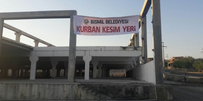 Bismil’de kurban kesim yerleri belirlendi