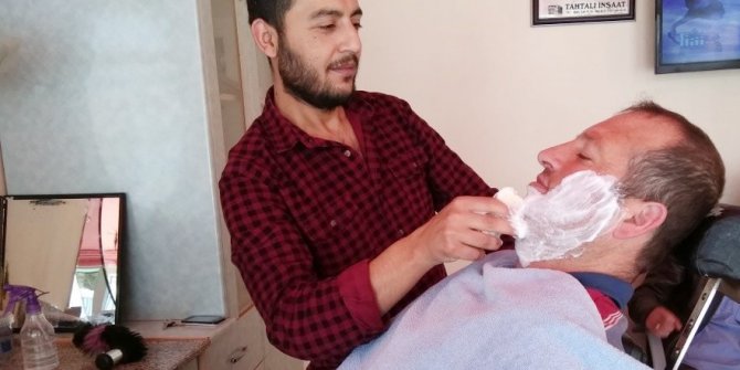 Berber ve kuaförler bayram mesaisinde