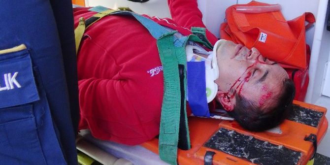 Tır’ın Çarptığı Yaya Ağır Yaralandı