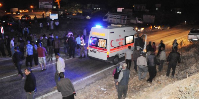 Tek farı yanan otomobil yayaya çarptı: 1 ağır yaralı