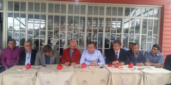 Bakırcı ve kalaycı esnafı arefe duasında buluştu