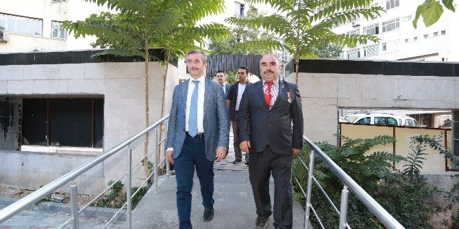 Tahmazoğlu, Gaziler Vakfı’nı Ziyaret Etti