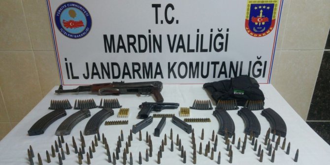 Mardin’de bir evde silah ele geçirildi