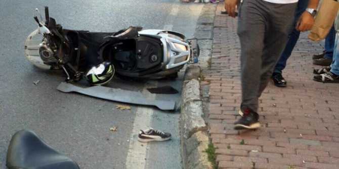 Beşiktaş’ta feci kaza: 2 yaralı